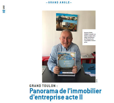 Panorama Immobilier Entreprise Toulon 83000 Antoine Viallet Article Presse Tpbm 08 05 2019 A