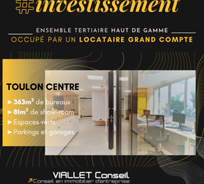 Vente Ensemble Tertiaire Haut De Gamme Toulon Centre Locataire Grand Compte 2